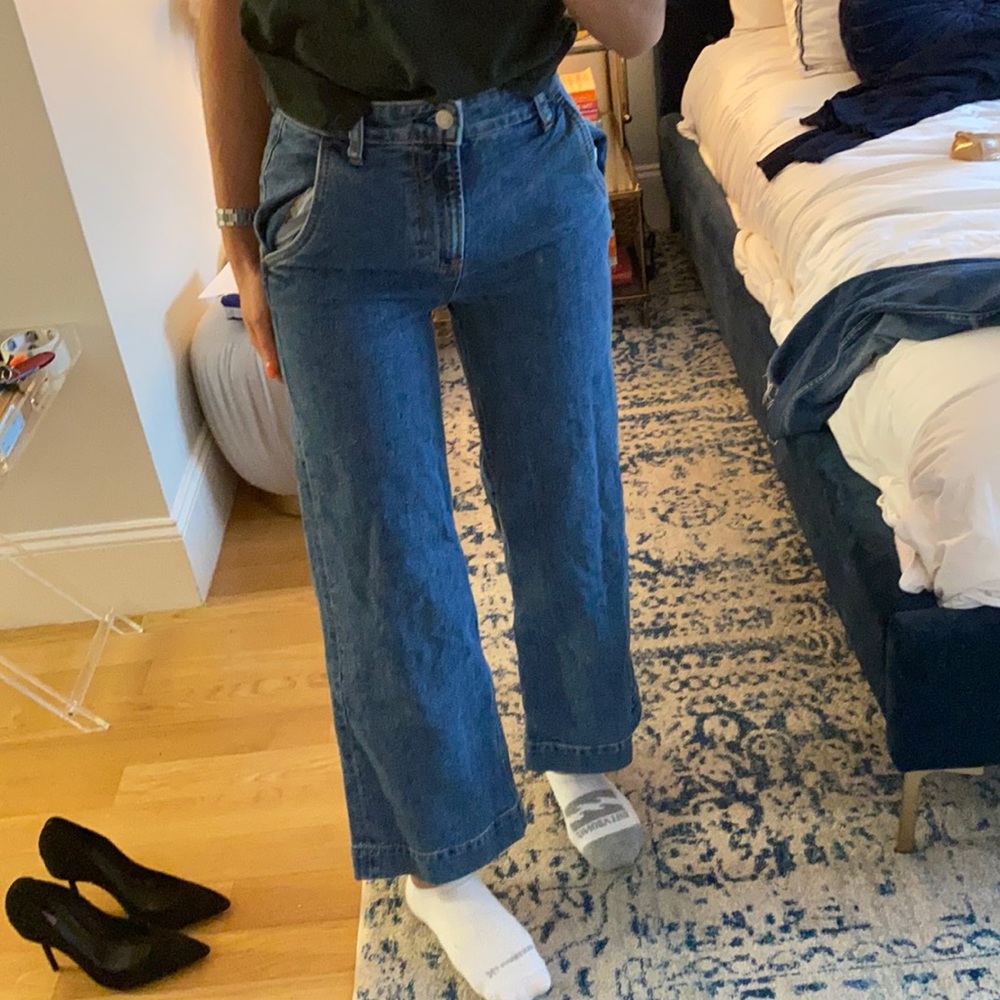 Everlane bootleg jeans in great condition